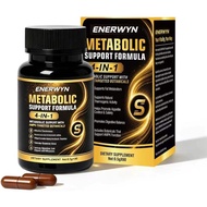 4-in-1 AMPK & Fat Burner Activator for Metabolism Support, 60 Caps