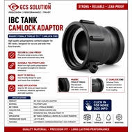 IBC TANK ADAPTOR, M60 X 2" CAMLOCK END