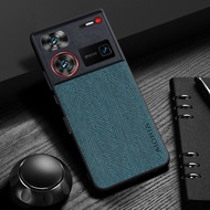 Ốp Lưng Điện Thoại Nubia Z60 Ultra Z60S Pro Chất Liệu Da Bền Thiết Kế Vân Gỗ Đơn Giản Nhẹ Chống Trượ