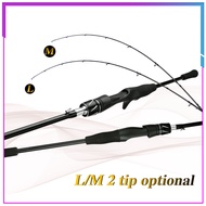 【NYA】2-25lb1.65M/1.8M/1.98M/2.1M L&M light fishing rod spinning rod Baitcasting rod telescopic fishi