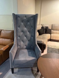 diamond wing chair/ chesterfield wing chair