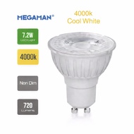 Megaman 7.2w Led bulb with Gu10 socket