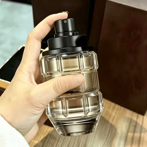 2026 Best Seller Viktor & Rolf Boom! Men EDP Spicy Wood Amber Vanilla High Quality 3.4 Ounces, Lasti
