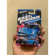HOTWHEELS FNF MAZDA RX8 BLUE (REFER GAMBAR)