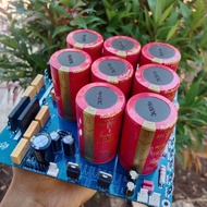 KIT PSU CLASS H Dobel CT ISI 8 ELKO 80V 10000UF LENGKAP SOFTSTART/TEGANGAN SIMETRIS/FAN PSU ISI 8 EL