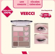 [VEECCI] Eyeshadow Palette 10 Boxes MINI Matte Pink Eyeshadow Palette 4.2g