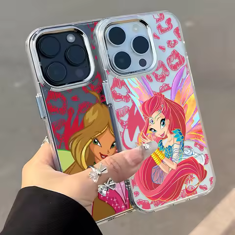 W-Winx C-Club Phone Case for IPhone 17 16e 16 15 14 13 12 11 Mini Pro Max X XR XSMAX 8 7 Air Plus Tr