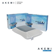 AKEMI M+H Ortho Hydro Gel Bamboo Charcoal Memory Pillow