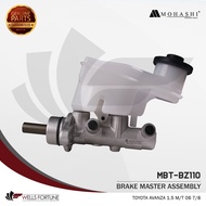 TOYOTA AVANZA 1.5 MANUAL TRANSMISSION BRAKE MASTER ASSEMBLY 47201-BZ110 7/8" MOHASHI MBT-BZ110 (1PC)