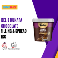 Deliz Kunafa Pistachio/ Hazelnut Filling and Spread 1KG Halal / Kunafa Pistachio /Choco/ Hazelnut In