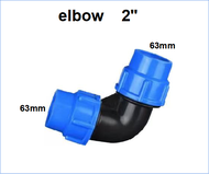 (40mm—63mm)poly pipe fitting Poly Pipe Connector PE Compression Fittings PE Coupling Tee PE compress