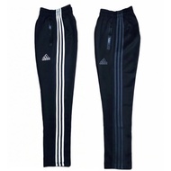 seluar track adidas classic/tracksuit adidas full stripe/seluar sukan zip pocket