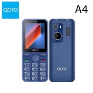 มือถือปุ่มกด APRO A4 จอ2.8“ รองรับซิมทุกระบบ มีกล้อง ไฟฉาย อัดเสียง โทรด่วน