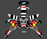 Sticker Decal Helm NHK GP1000 Part 1| Decal sticker | Decal helm GP1000