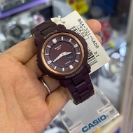 旺角門市 CASIO BABY-G BGA-301-4A 深啡色錶帶配啡紅色錶面 可改長度輕身膠帶