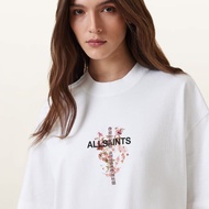ALL SAINTS new color printed letter short sleeved T-shirt