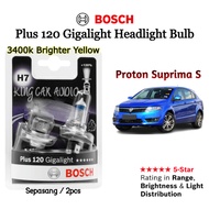 Untuk Proton Suprima S~Sepasang 3400K 12V Bosch Plus 120 Gigalight H7 Mentol Lampu Depan Kereta (Kun