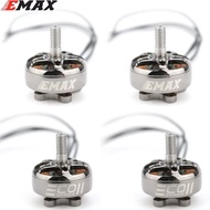 4PCS EMAX ECO II 2207 1700KV/1900KV/2400KV 3-6S Brushless Motor ECOII Series Drone Motor for RC Dron