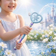 ALLGOODS Water Wand, 7-Hole Love Shaped Princess Water Spray Toy, Water Park Toy Fairy Wands Pull Ty