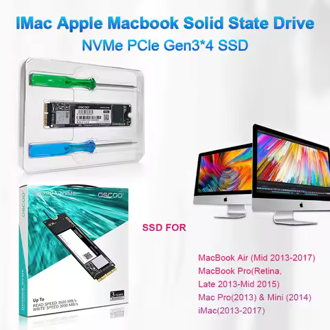 512GB SSD for MacBook Air NVMe PCle 3*4 TLC Solid State Drive Disk Apple SSD For MacBook Pro iMac Ma