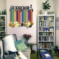 Creative Metal Sports Medal with Hook - Unique Honor Award for Display & Storage