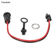 TREA Electric Scooter DC5 5x2 1mm Power Socket  Current Female Power Adapter With Cable Scooter Acce
