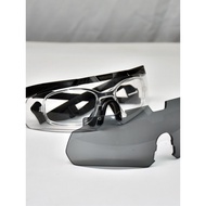 CASP Tactical CQB Goggles Transparent Bulletproof Color-changing Glasses 3.2mmPC Gray Shooting Train
