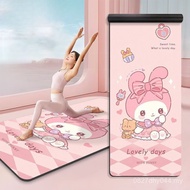 Beginner Practice Dance Yoga Mat Fitness Anti-slip Special Mat Q8F Floor Mat Girl Children Thickened