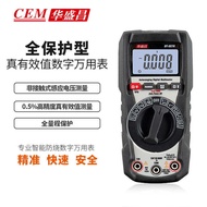 CEM Huashengchang Digital Multimeter High Precision Digital Display Multimeter Current Voltmeter DT-