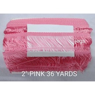 TASSEL FRINGES 2 INCHES 36 YARDS