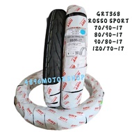 TUBELESS TAYAR 2024 2025 GRT368 GRT 368 ROSSO SPORT 70/90-17 80/90-17 90/80-17 120/70-17