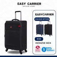 WENGERSABRE SWISS 20"/24"/28" ULTRA LIGHT WEIGHT 2KG SOFT CASE ANTI THEFT EXPANDABLE TROLLEY CASE LU