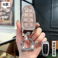 Vỏ bọc chìa khóa xe cho 34 nút Hyundai Solaris Sonata lai Nexo nx4 mới lớn Santa Fe Tucson 2020 2021