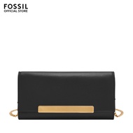 Fossil Women's Penrose Crossbody Bag ( ZB11035001 ) - Black Leather