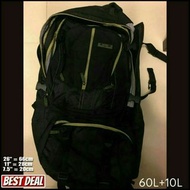❤️⭐Antler Backpack背囊露營/旅行背包 60L+10L (detachable small bag in the front)