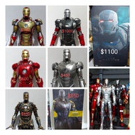 多款 二手HOTTOYS IRONMAN IRON MAN FIGURES  MK 42 MMS197D02 MK22 HOT ROD MMS272D08 MMS78 MMS311 MMS251  M