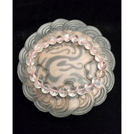 Azeztulite Rose Quartz Stone Bracelet Full natural 8mm4A F755