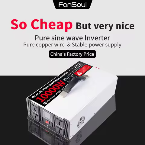 5KW 10KW Pure Sine Wave Inverter 12V 24V 48V 60V 72V DC to AC 110V 120V 220V 230V 240V 3KW 7KW Off G