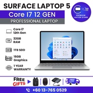 Microsoft Surface Laptop 5 | I7 12GEN | TOUCH SCREEN | 32GB RAM | 256GB SSD | 2 YEAR WARRANTY