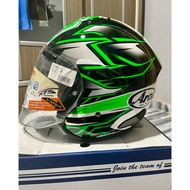 ARAI VZ RAM GHOST GREEN