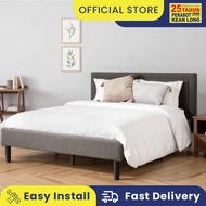 KLSB Hayden King Modern Bed / King Wood / King Bed Frame / Bedroom / Katil King / Katil Kayu / Katil Bilik Tidur