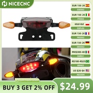 For Suzuki DRZ400S DR-Z 400S 2000-2024 DRZ400SM DR-Z 400SM 2005-2024 Motorcycle License Plate Rear B