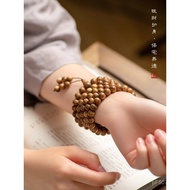 Bracelet Agarwood Wholesale Natural Buddhist Beads Prayer Beads Kalimantan Men and Women Style Brace