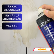 Combo chất tẩy băng keo tẩy sơn decal Otech tẩy được chất dính và nhựa đường BX-8 và BX-9