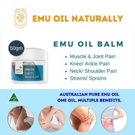 Emu Oil Balm(50gm)/From Australia/100% Natural/Pain Relief For Neck/Shoulder/Knee/Back