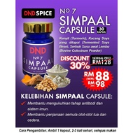 DND NO. 7 SIMPAAL CAPSULE BY DR NOORDIN DARUS