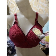 Bra without wire jumbo bra without wire lace motif jumbo size