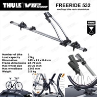 Thule roof bike carriers FREE RIDE 532 Car roof Top bike Rack