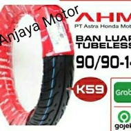 Tubeless Tire 90/90-14 Federal Ahm K59 Rear Beat Vario