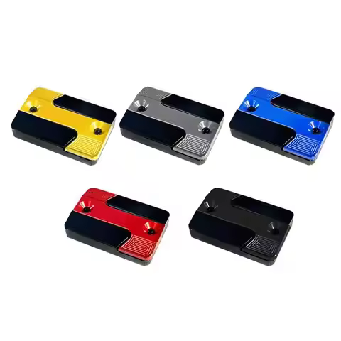 Motorcycle Front Brake Reservoir Fluid Tank Oil Cup Cover For Honda PCX125/150/160 SYM JETX 125/150 